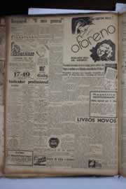 Página do jornal Correio do Ceará de janeiro de 1941