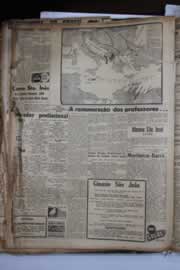 Página do jornal Correio do Ceará de janeiro de 1941