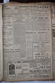 Página do jornal Correio do Ceará de janeiro de 1941