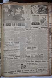 Página do jornal Correio do Ceará de janeiro de 1941