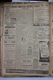 Página do jornal Correio do Ceará de janeiro de 1941