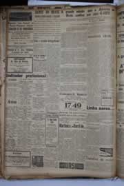 Página do jornal Correio do Ceará de janeiro de 1941