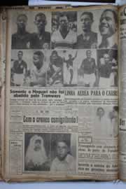 Página do jornal Correio do Ceará de janeiro de 1941