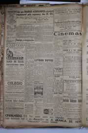 Página do jornal Correio do Ceará de janeiro de 1941