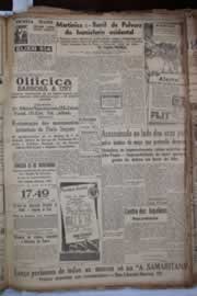 Página do jornal Correio do Ceará de janeiro de 1941