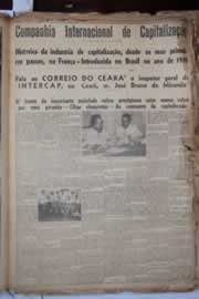 Página do jornal Correio do Ceará de março de 1941