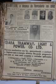 Página do jornal Correio do Ceará de março de 1941