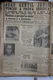 Página do jornal Correio do Ceará de março de 1941