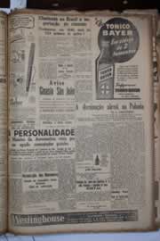 Página do jornal Correio do Ceará de março de 1941