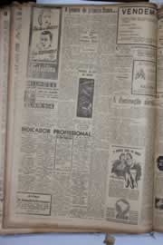Página do jornal Correio do Ceará de março de 1941