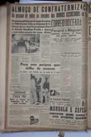 Página do jornal Correio do Ceará de março de 1941