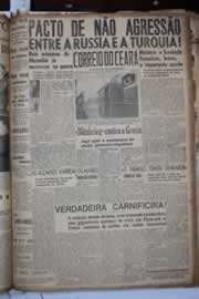 Página do jornal Correio do Ceará de março de 1941