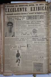 Página do jornal Correio do Ceará de março de 1941