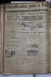 Página do jornal Correio do Ceará de março de 1941