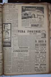 Página do jornal Correio do Ceará de março de 1941