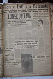 Página do jornal Correio do Ceará de abril de 1941