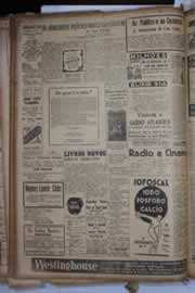 Página do jornal Correio do Ceará de abril de 1941