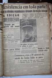 Página do jornal Correio do Ceará de abril de 1941