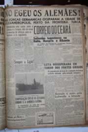 Página do jornal Correio do Ceará de abril de 1941