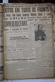 Página do jornal Correio do Ceará de abril de 1941