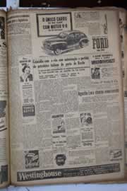Página do jornal Correio do Ceará de abril de 1941