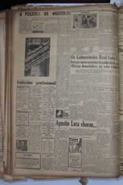 Página do jornal Correio do Ceará de abril de 1941
