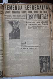 Página do jornal Correio do Ceará de abril de 1941