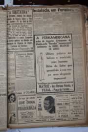 Página do jornal Correio do Ceará de abril de 1941
