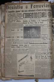 Página do jornal Correio do Ceará de abril de 1941