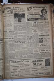Página do jornal Correio do Ceará de abril de 1941
