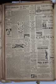 Página do jornal Correio do Ceará de abril de 1941