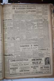 Página do jornal Correio do Ceará de abril de 1941