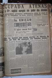Página do jornal Correio do Ceará de abril de 1941