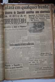 Página do jornal Correio do Ceará de abril de 1941