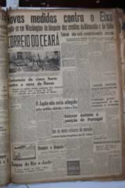 Página do jornal Correio do Ceará de abril de 1941