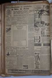 Página do jornal Correio do Ceará de maio de 1941
