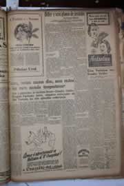 Página do jornal Correio do Ceará de maio de 1941