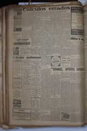 Página do jornal Correio do Ceará de maio de 1941