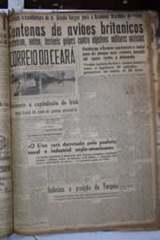 Página do jornal Correio do Ceará de maio de 1941