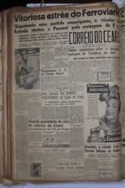 Página do jornal Correio do Ceará de maio de 1941