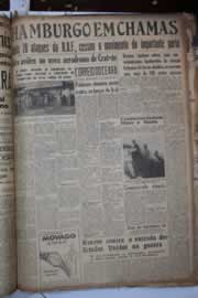 Página do jornal Correio do Ceará de maio de 1941