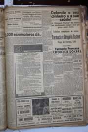 Página do jornal Correio do Ceará de maio de 1941