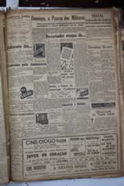 Página do jornal Correio do Ceará de maio de 1941