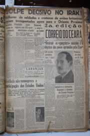 Página do jornal Correio do Ceará de maio de 1941
