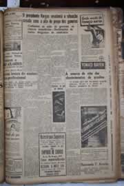 Página do jornal Correio do Ceará de maio de 1941