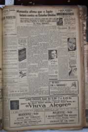 Página do jornal Correio do Ceará de maio de 1941