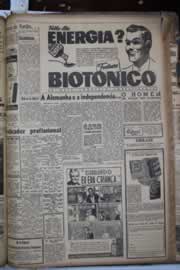 Página do jornal Correio do Ceará de maio de 1941