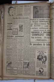Página do jornal Correio do Ceará de maio de 1941