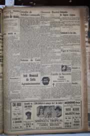 Página do jornal Correio do Ceará de maio de 1941