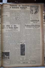 Página do jornal Correio do Ceará de maio de 1941